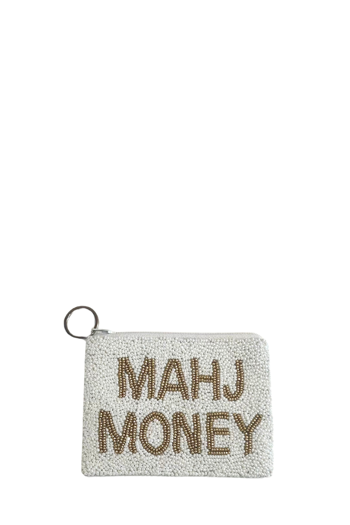 Mahj Money Beaded Coin Purse