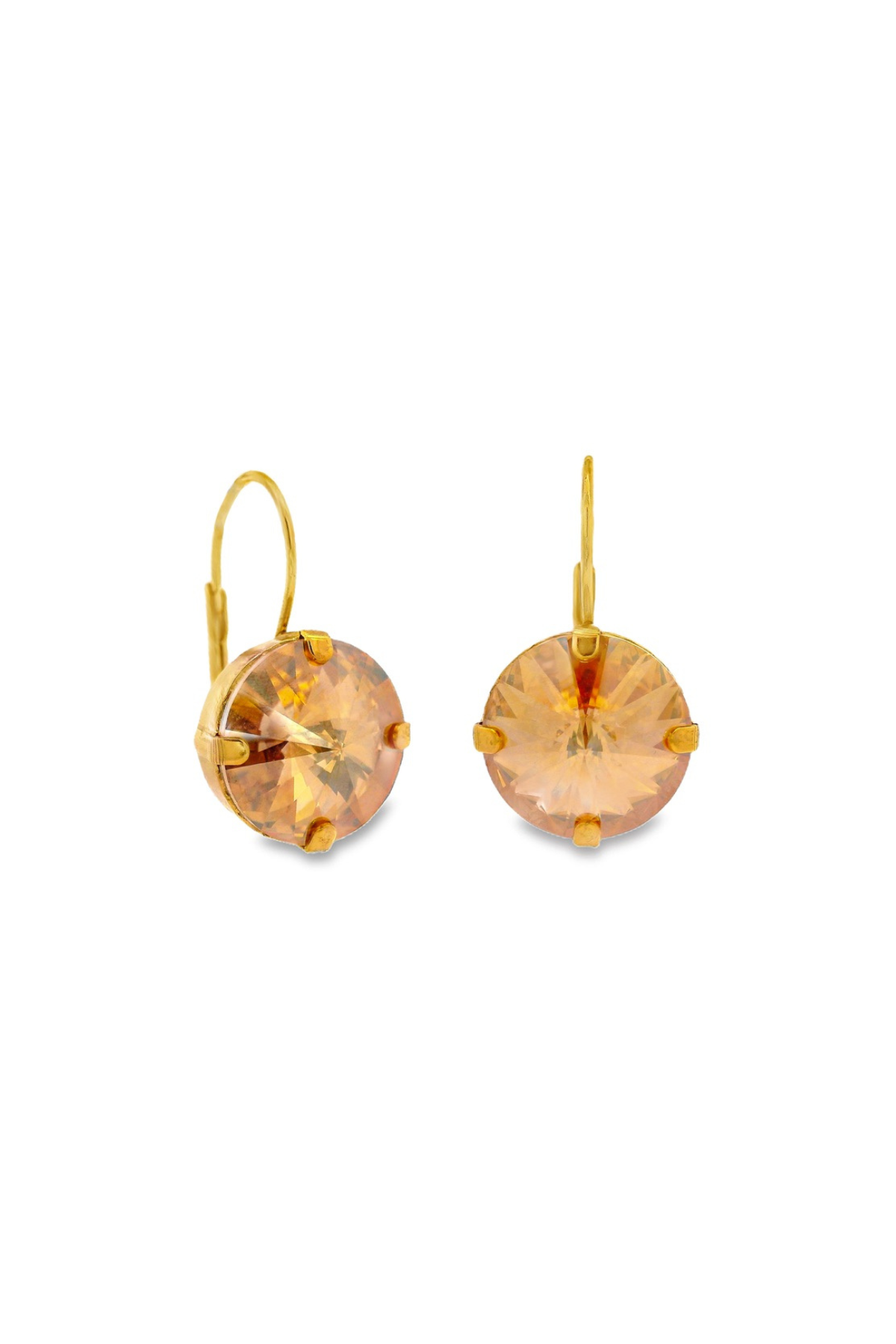 Caitlin Round Earrings