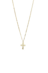 PG Designs Pearl Mini Cross Necklace