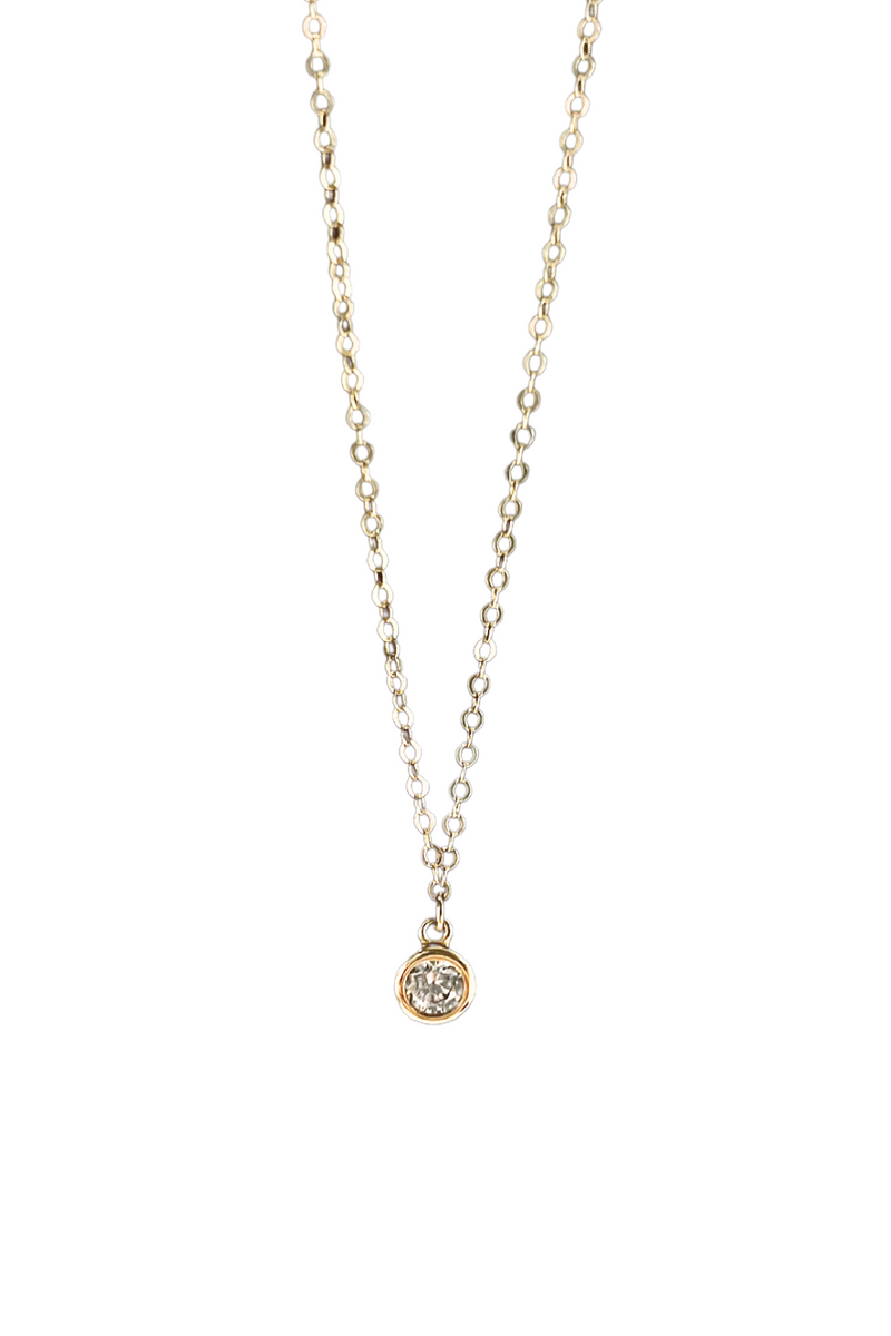 PG Designs Solitaire Pendant Necklace