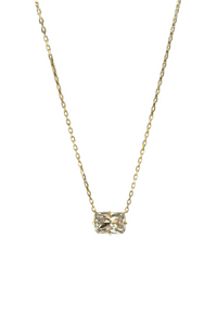 PG Designs Rectangle Diamond Necklace