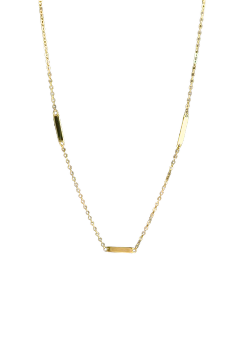 PG Designs Detailed Standard Cable Chain Necklace