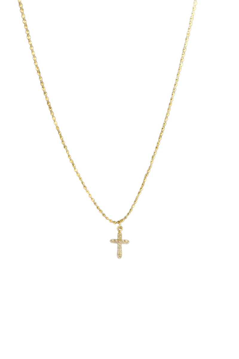 PG Designs Mini Cross Necklace