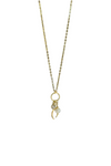 PG Designs Wishbone Mini Charm Necklace