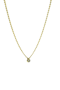 PG Designs Teardrop Diamond Pendant Necklace