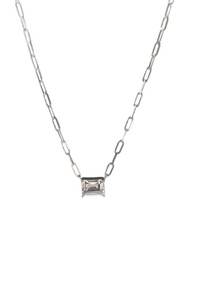 PG Designs Rectangle Diamond Necklace