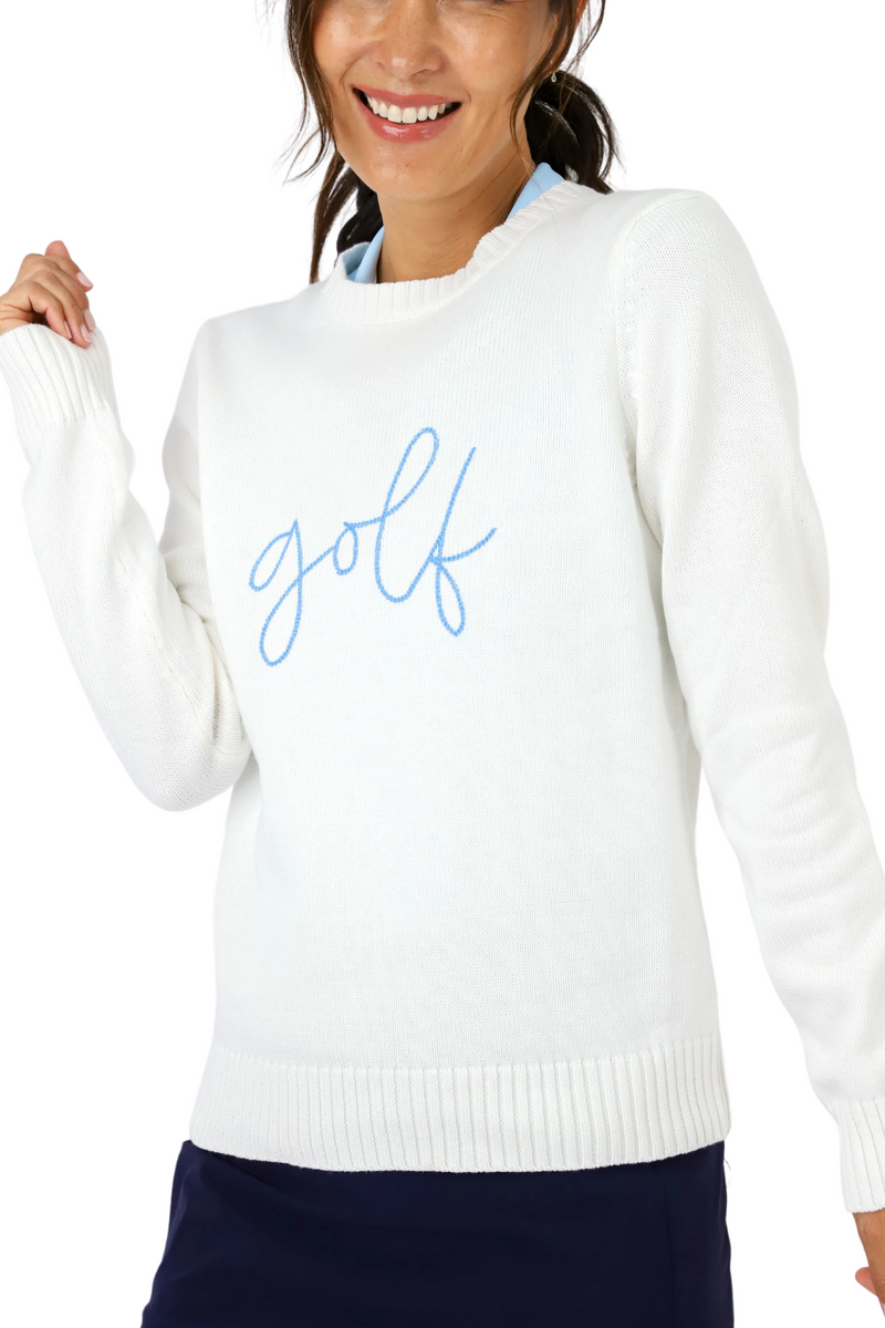 Chainstitch Golf Sweater