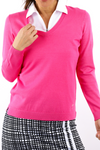 Golftini Stretch V-Neck Sweater