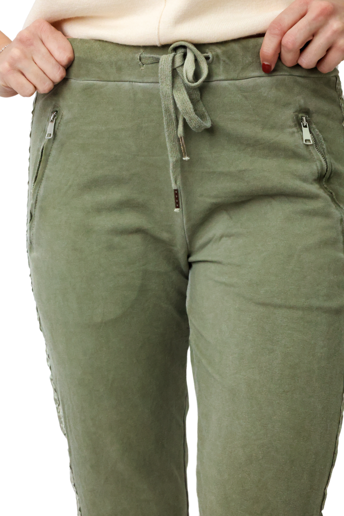 Venti6 Crinkle Jogger Cargo Pants