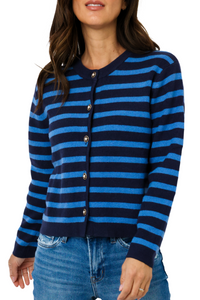 Current Air Striped Cardigan