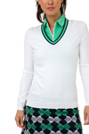 Golftini Stretch V-Neck Sweater