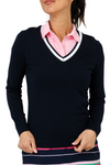 Golftini Stretch V-Neck Sweater