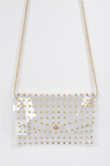 Studded Transparent Crossbody