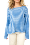 Miracle Striped Round Neck Sweater