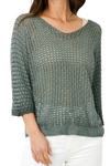 Venti6 Ridge Rib Knit Top