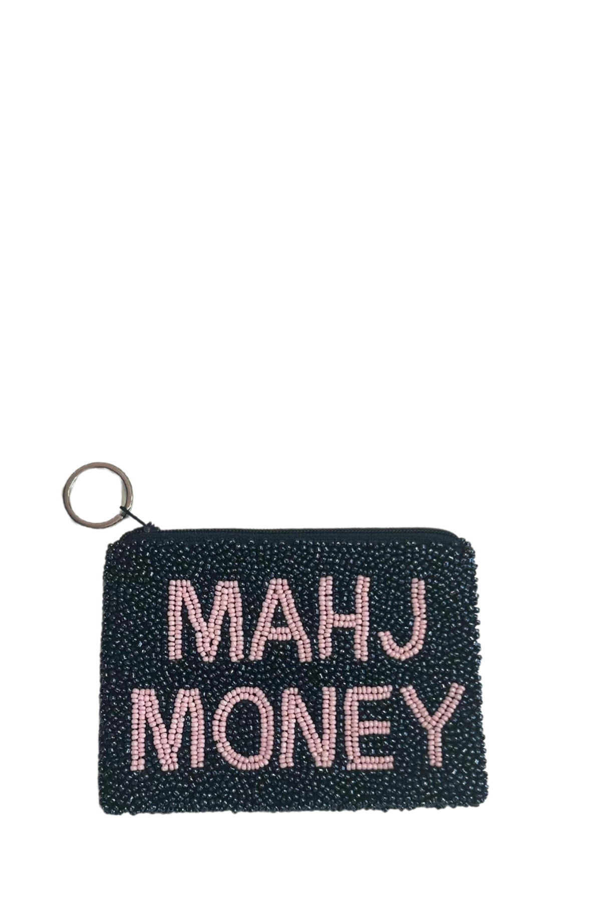 Mahj Money Beaded Coin Purse