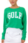 Golf Lightweight Brushed Fleece Pullover Top