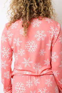 Snowflake Long Sleeve Top