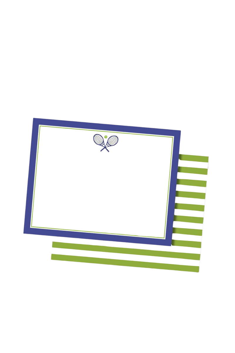 Tennis Flat Notecards