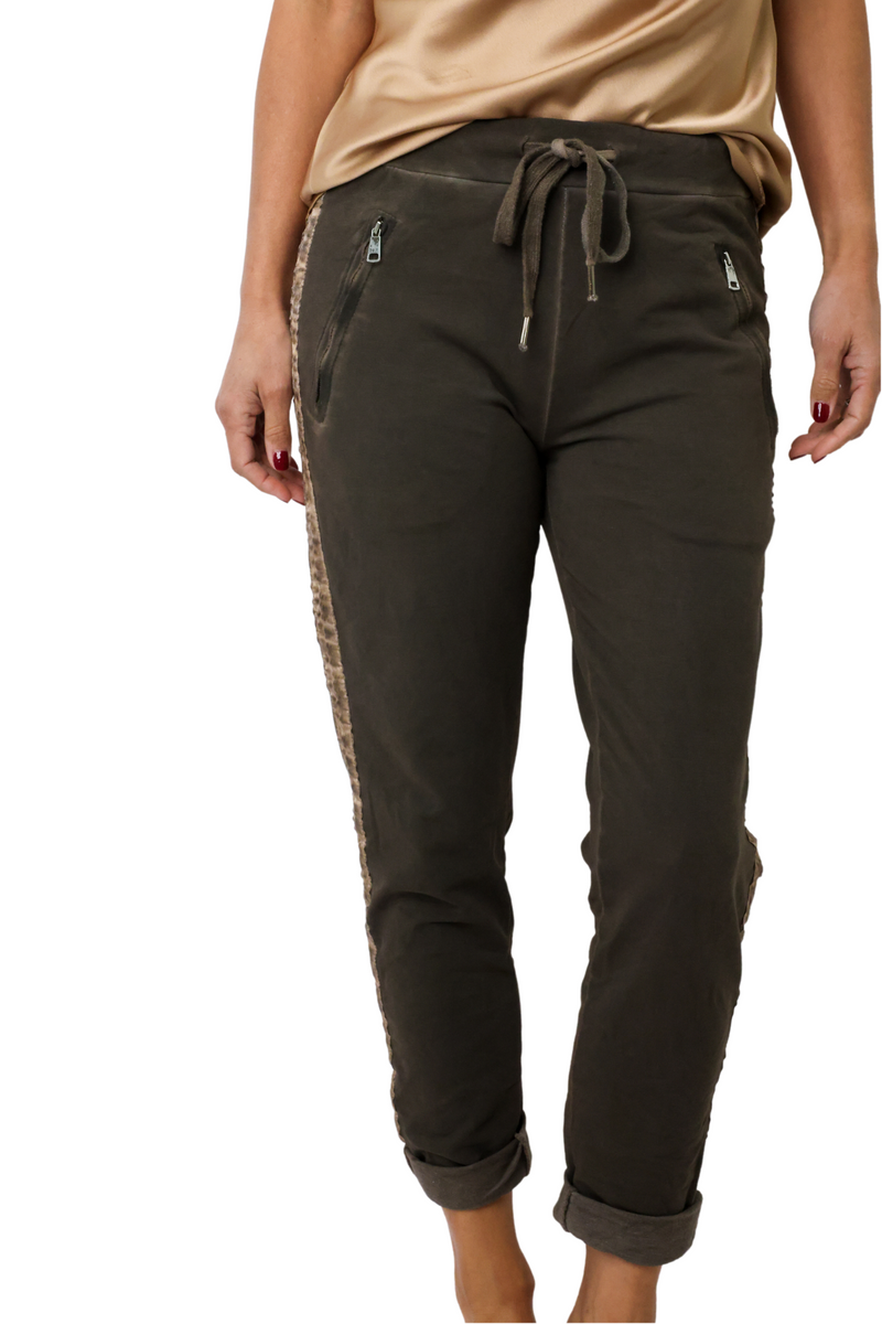 Venti6 Crinkle Jogger Cargo Pants