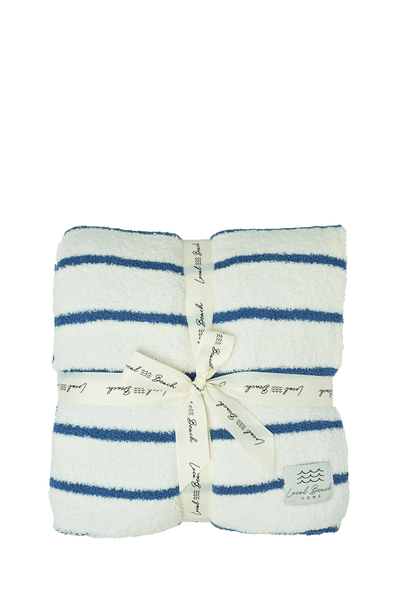 Stripe Luxe Home Blanket