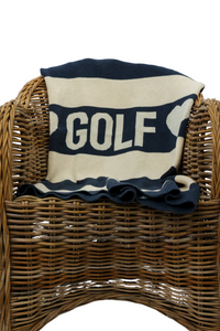 Golf Multi Stripe Throw