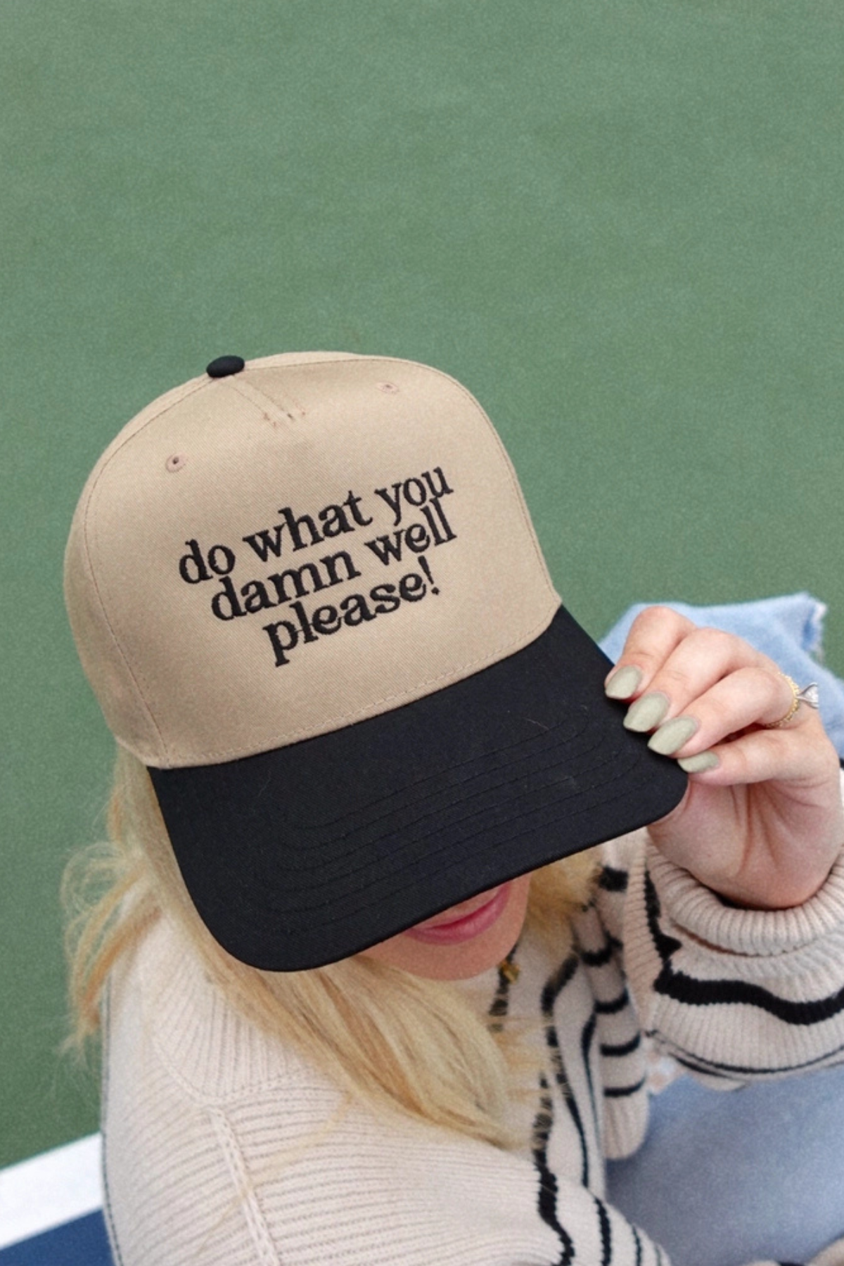 Embroidered Trucker Hat