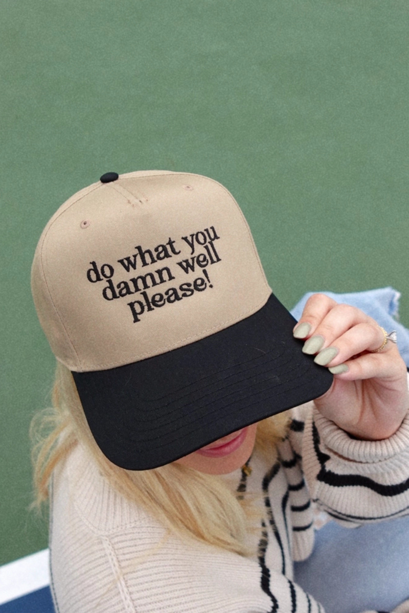 Embroidered Trucker Hat