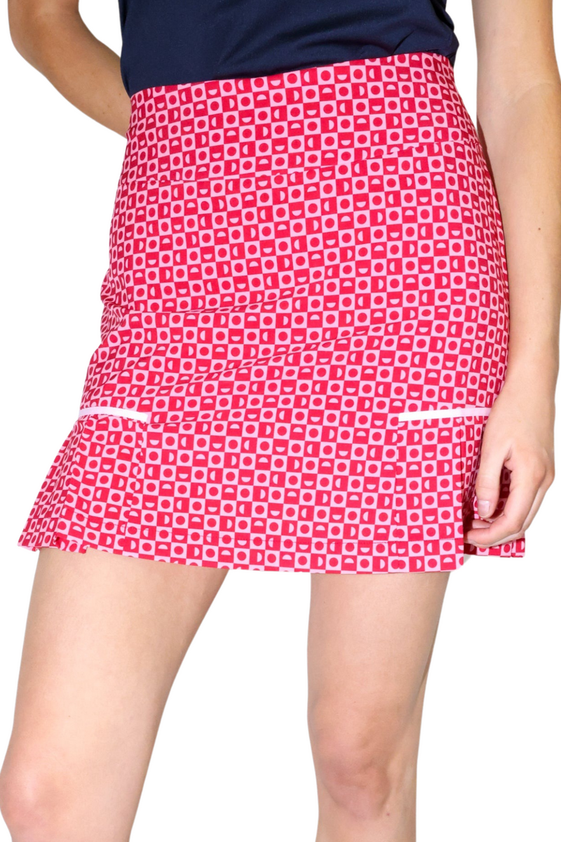 Golftini Possibilities Side Pleat Skirt