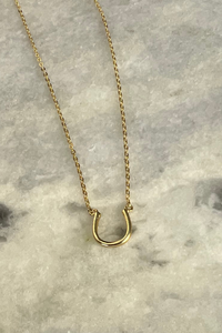 PG Designs Simple Horseshoe Necklace