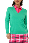 Golftini Stretch V-Neck Sweater