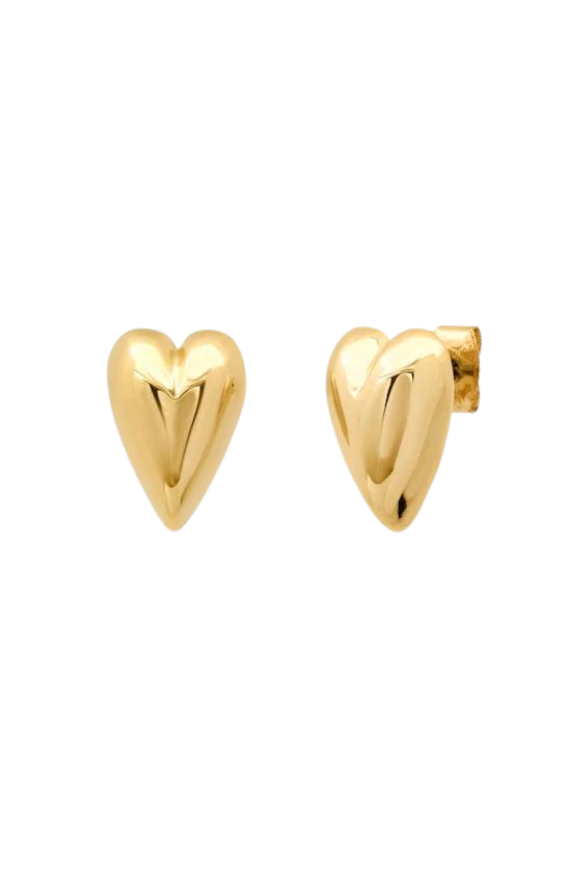 Puffy Heart Studs