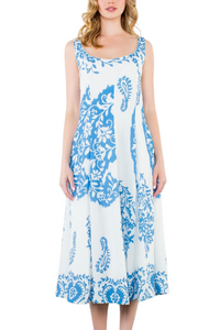 THML Print Midi Dress