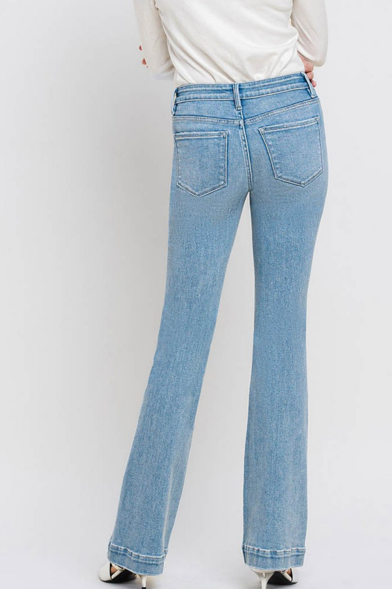 Vervet Mid Rise Bootcut Jeans