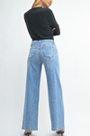 Just Black Stretchy Wide Leg Jeans