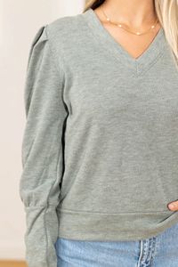 V-Neck Sweatshirt