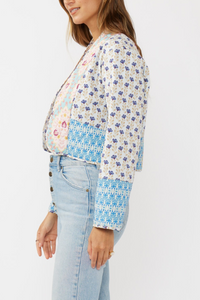 Love Stitch Reversible Quilted Jacket