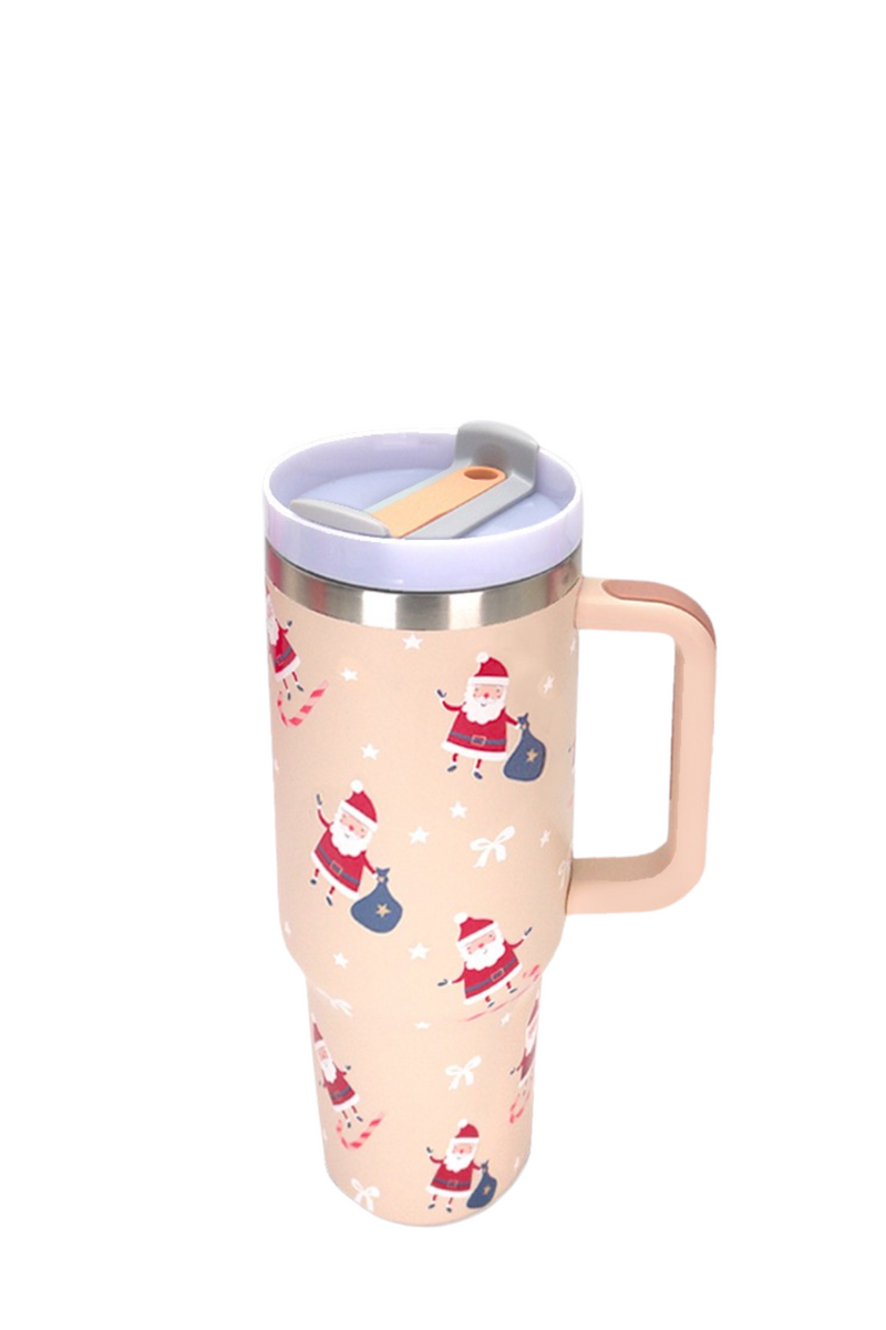 40oz Stainless Steel Tumbler Christmas