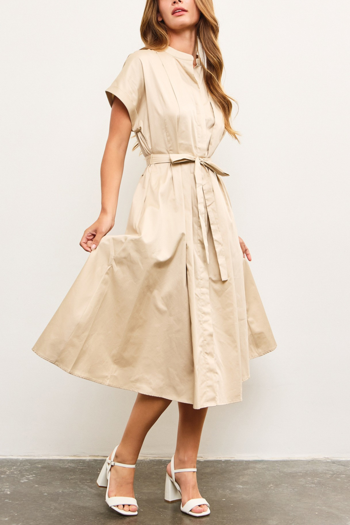 Box Pleat Dress