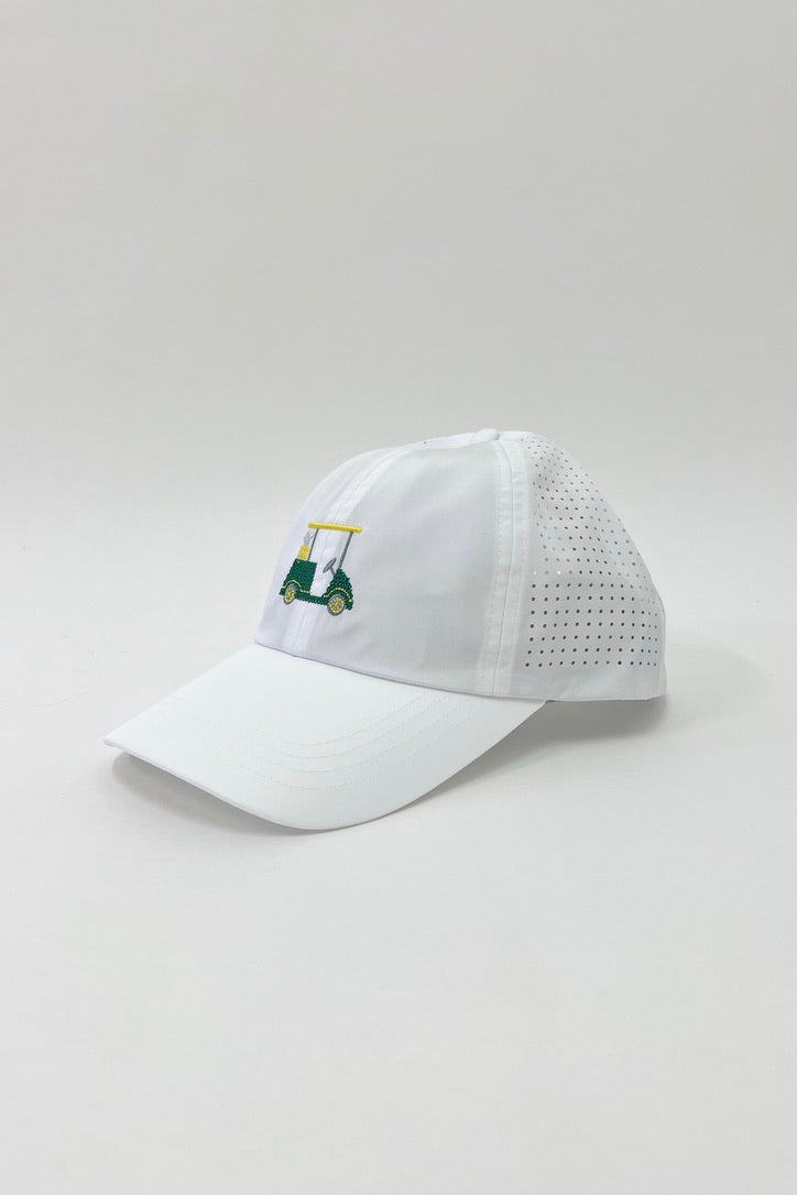 Cross Stitch Golf Cart Hat