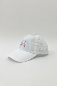 Cross Stitch Golf Cart Hat