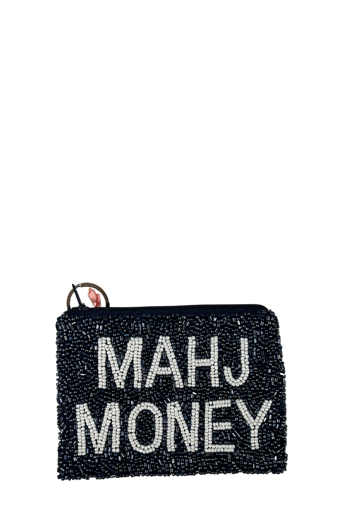 Mahj Money Beaded Coin Purse