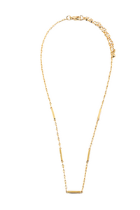 PG Designs Detailed Flat Cable Chain Necklace