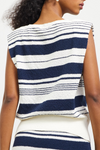 SRB Multi Stripe Knit Sleeveless Top