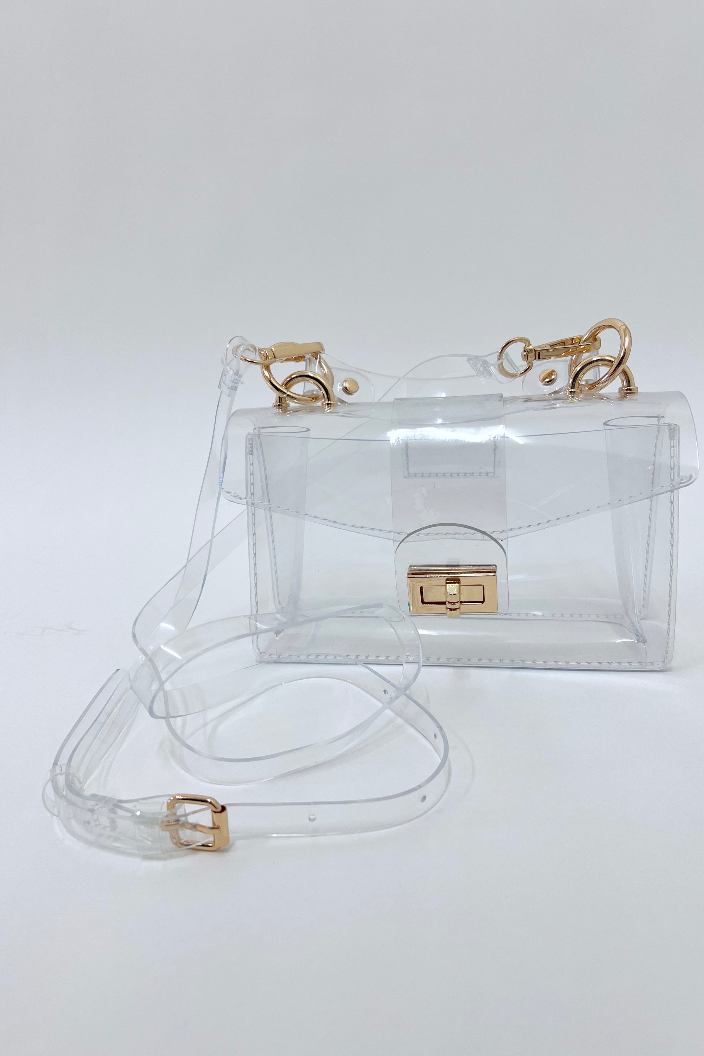 Transparent Top Handle Bag