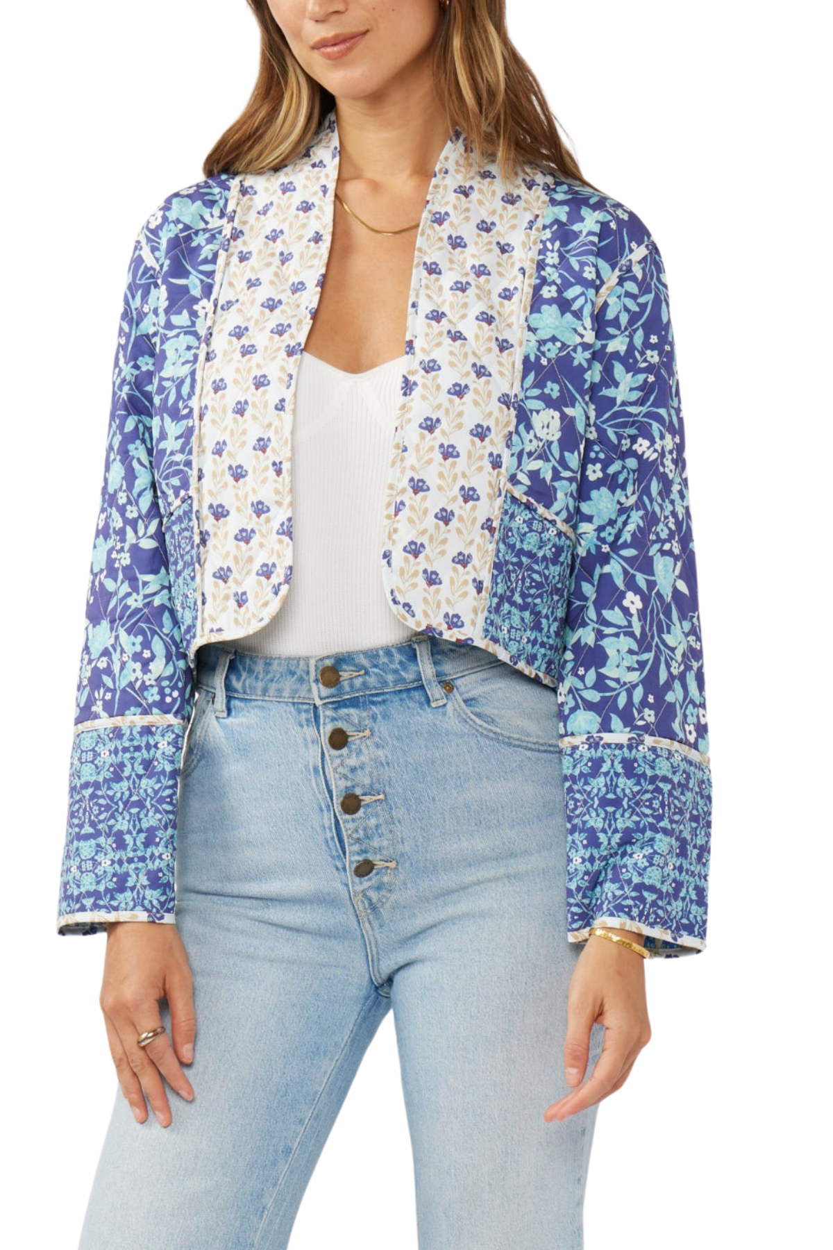 Love Stitch Reversible Quilted Jacket