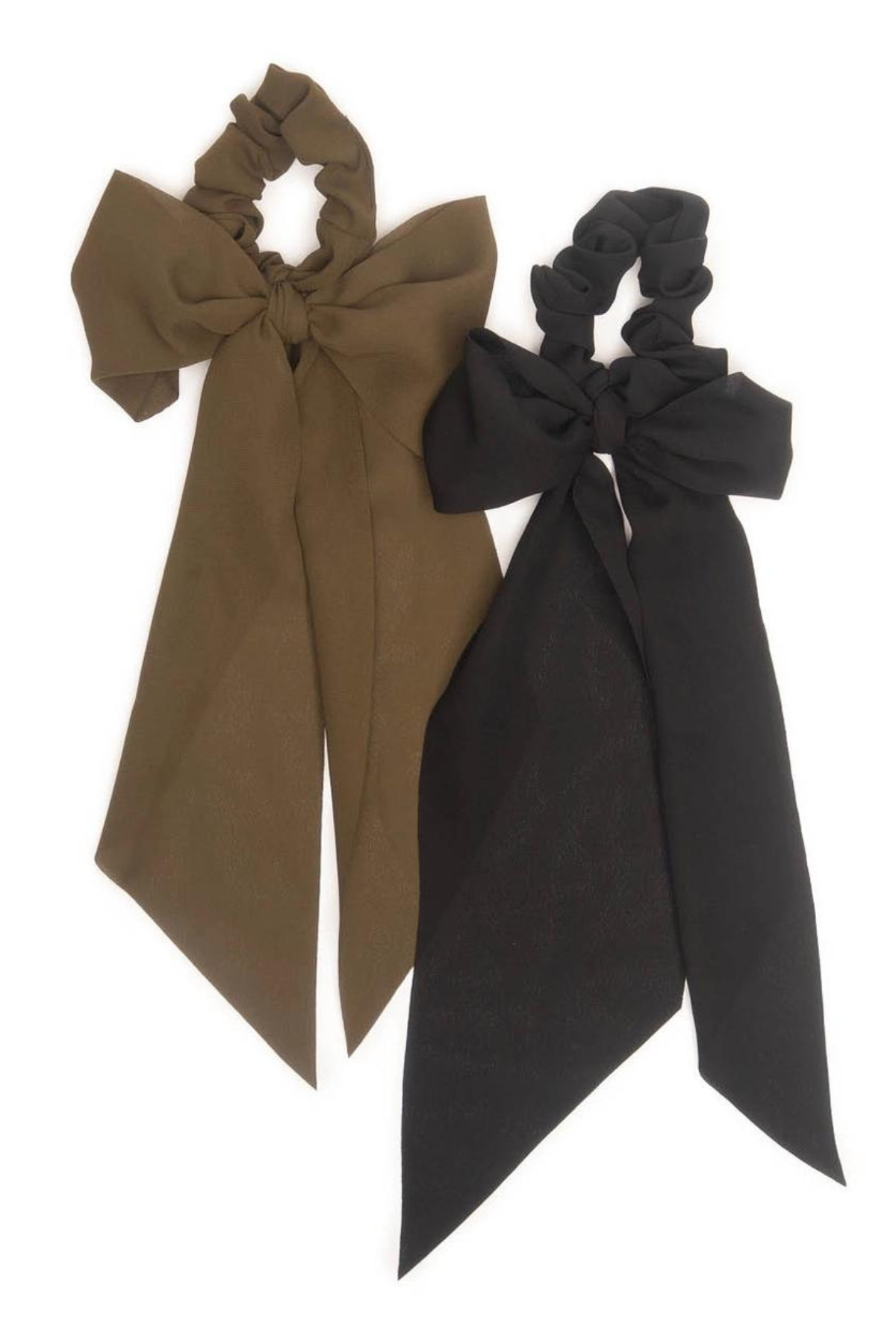 Crepe Scarf Scrunchie 2pc Set