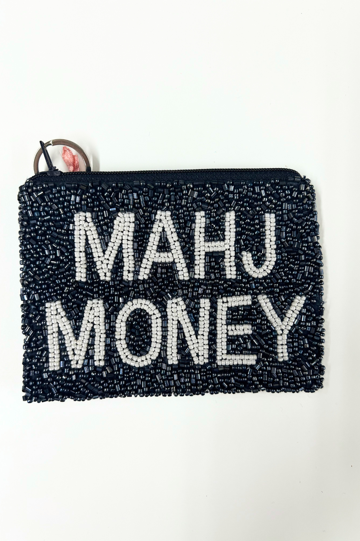 Mahj Money Beaded Coin Purse