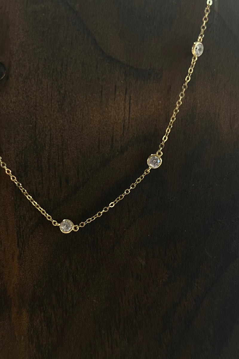 PG Designs Simple Diamond Chain Necklace