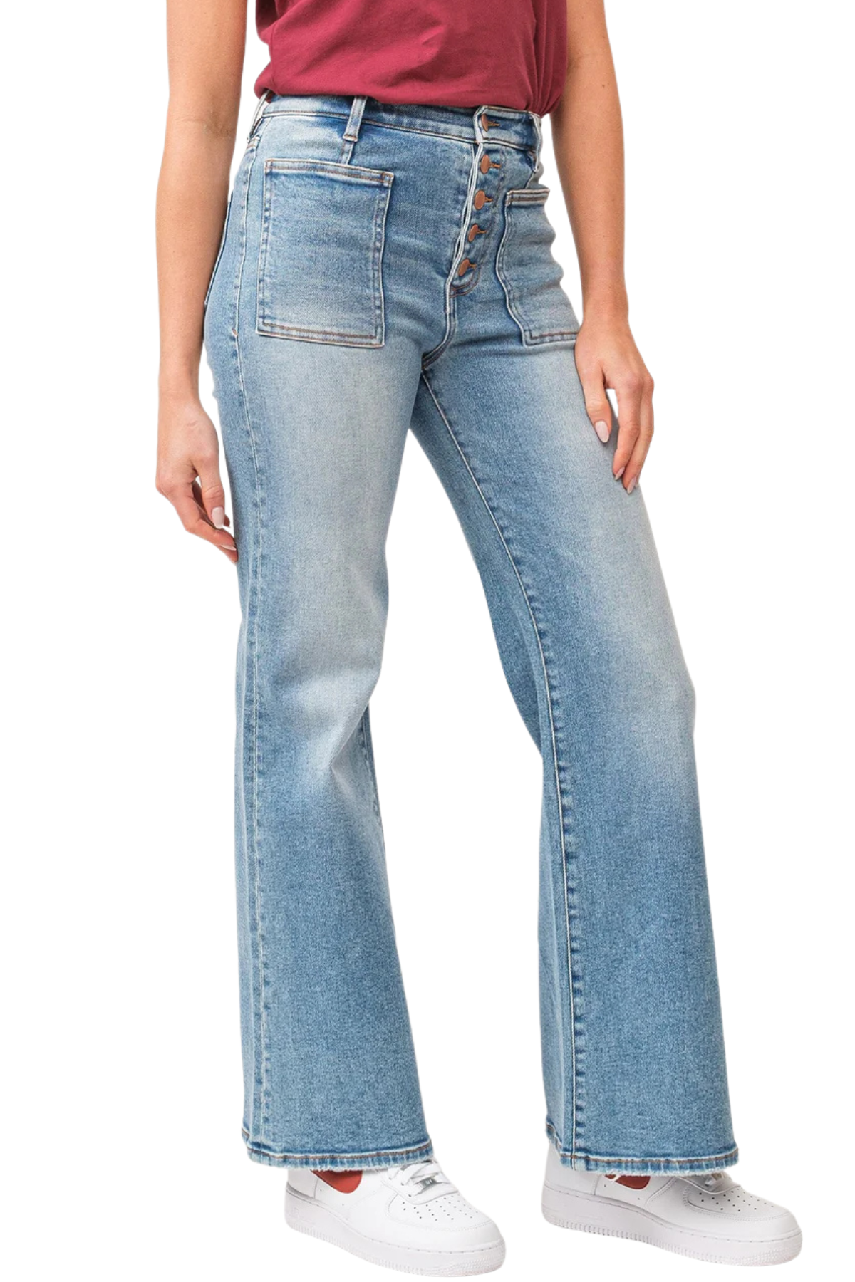 Dear John Fiona High Rise Wide Leg Jean